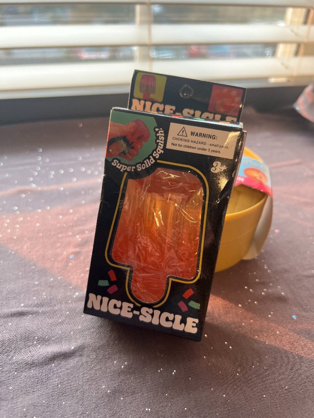 Orange & Pink Nice-Sicle Squish, NWT